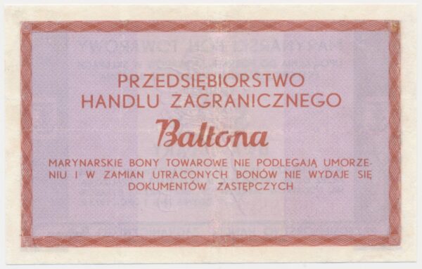 Baltona, 2 dolary 1973 - C - RZADKIE - obrazek 2