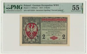 2 marki 1916 Jenerał - A - PMG 55 EPQ