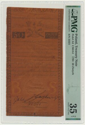50 złotych 1794 - PMG 35 NET