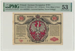 10 marek 1916 - Generał - biletów - PMG 53