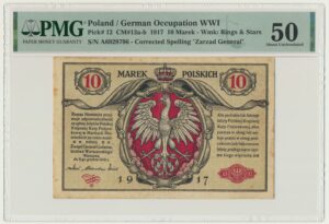10 marek 1916 - Generał - biletów - PMG 50