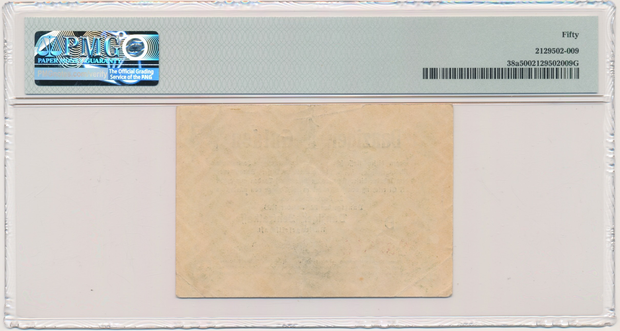 Gdańsk, 1 gulden 1923 - Październik - PMG 50 - obrazek 2